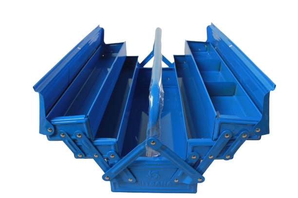 SKI - สกี จำหน่ายสินค้าหลากหลาย และคุณภาพดี | MITSANA กล่องเครื่องมือสีน้ำเงิน 3 ชั้น 21นิ้ว #06 ยxกxส=20.86x7.87x8.26
